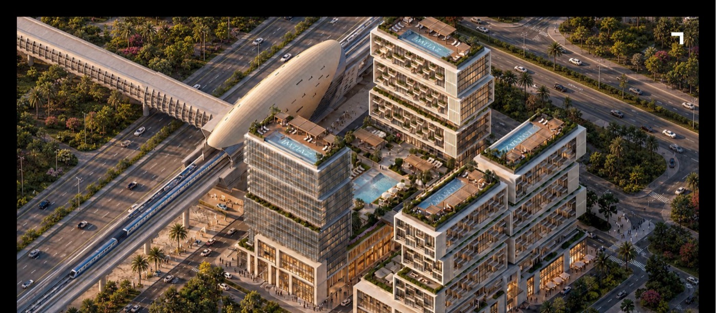 RAW District by Imtiaz – Aerial View, Sheikh Zayed Road Dubai